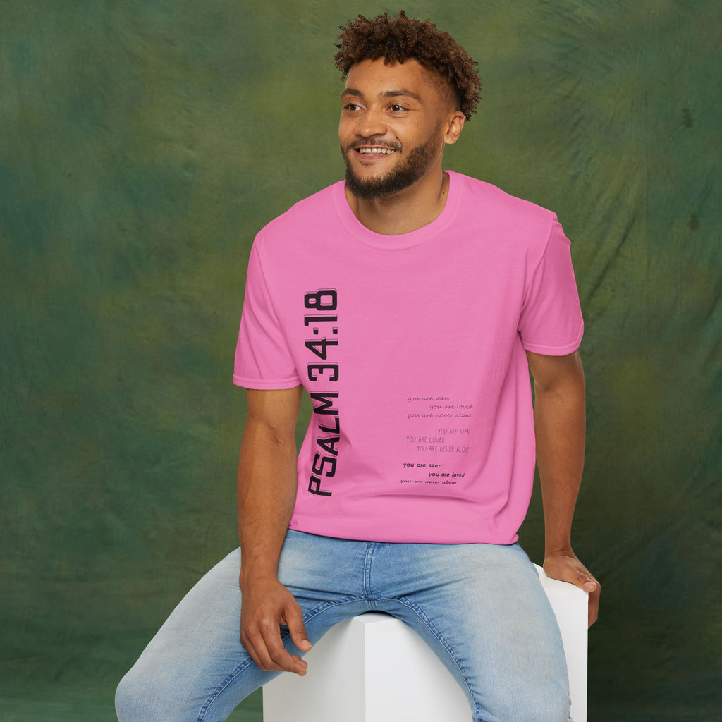 Psalm 34:18 T-Shirt