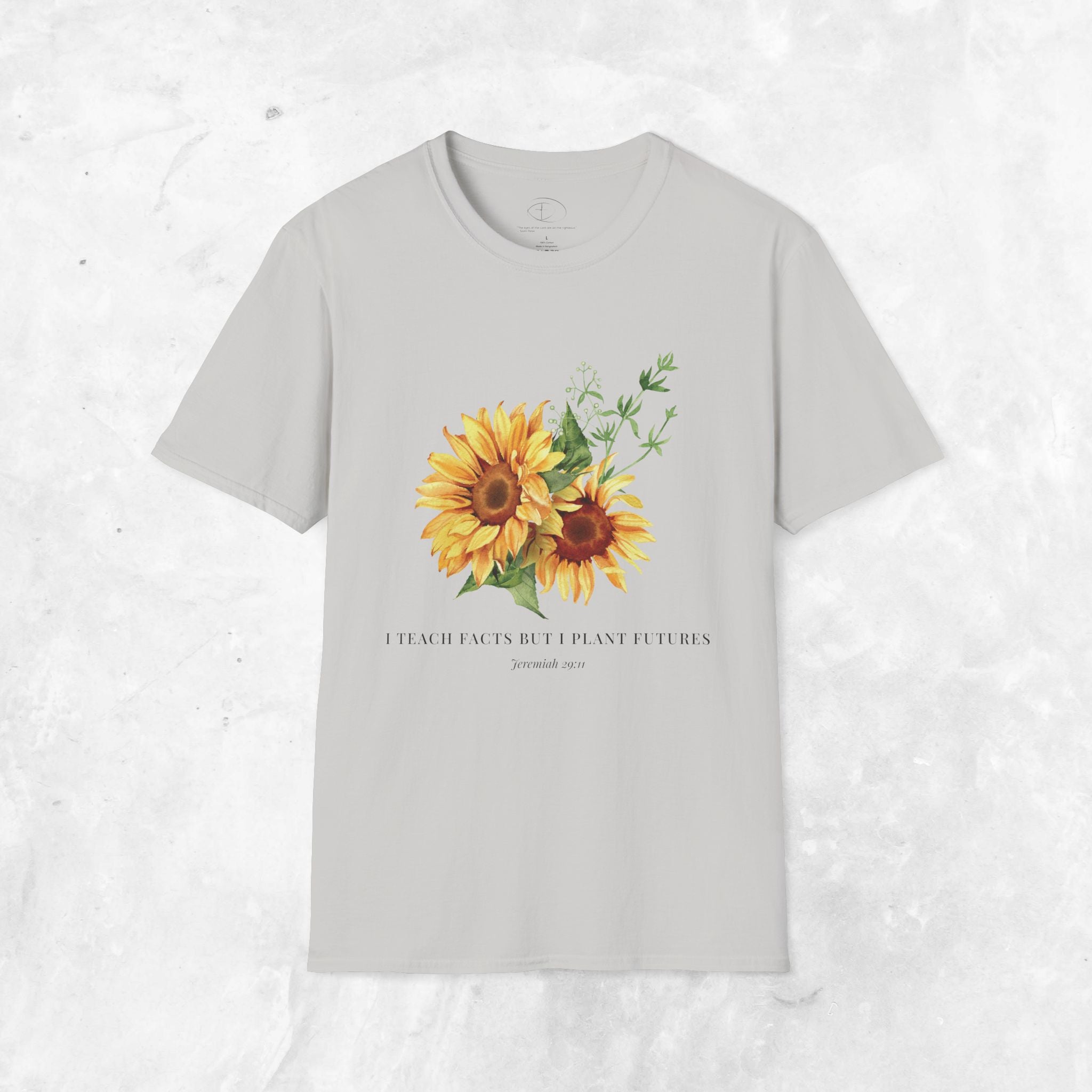 Jeremiah 29:11 T-shirt - Sunflower front