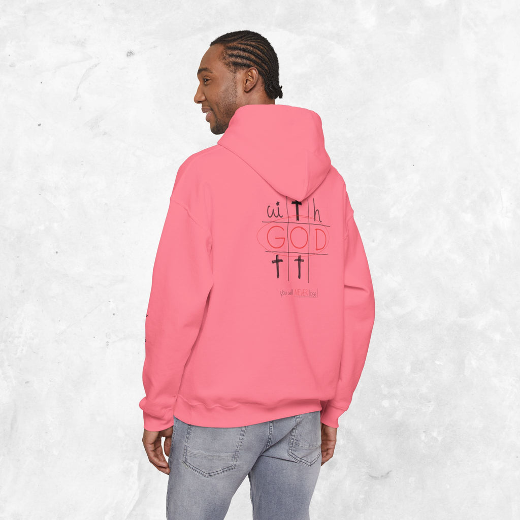 With God you will never lose hoodie