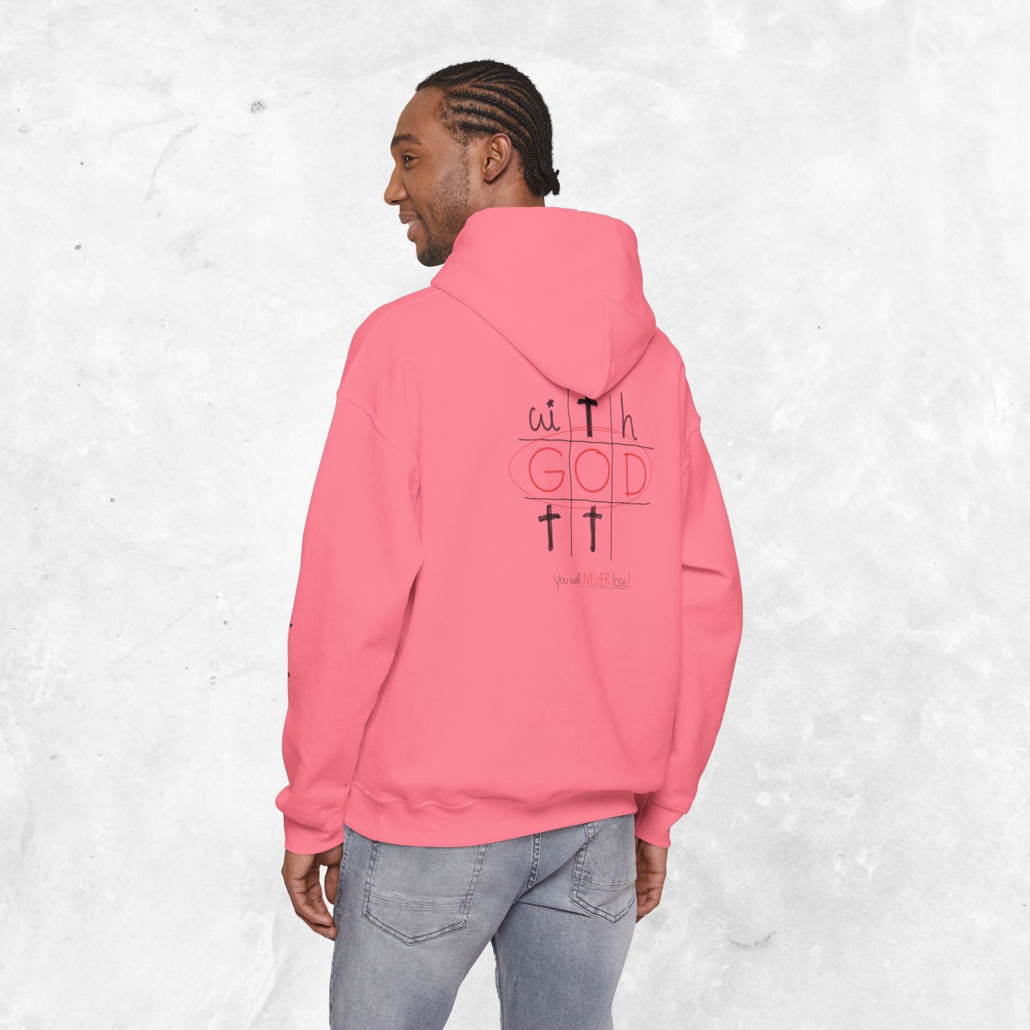 With God you will never lose hoodie