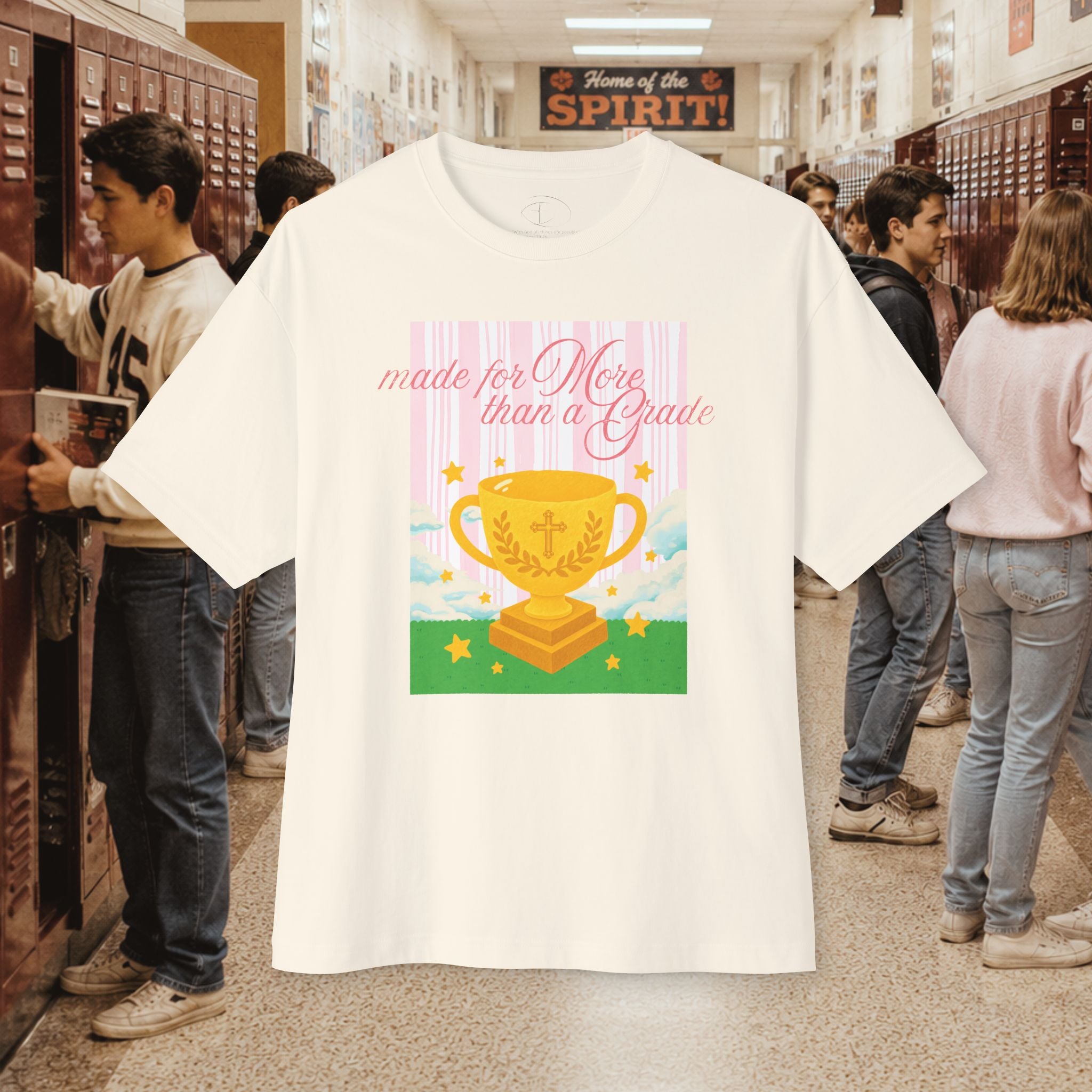 Made for More Than a Grade Oversized Boxy T-Shirt