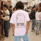 Faithful Teacher, Favored by God oversize T-Shirt