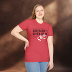 Every Case file is a person God hasn't given up in- Neither will I - T-Shirt