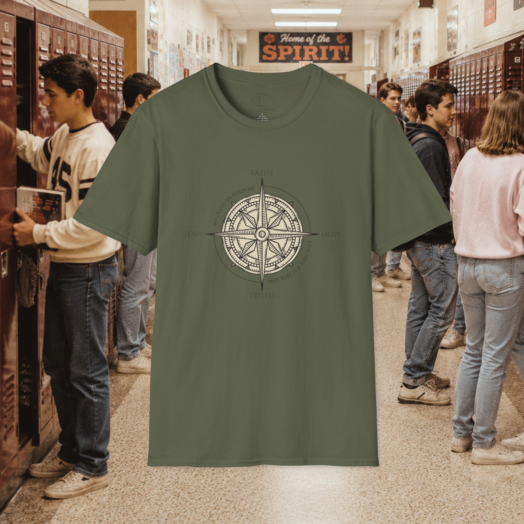 Walking in Purpose, Not Just the Hallway T-Shirt