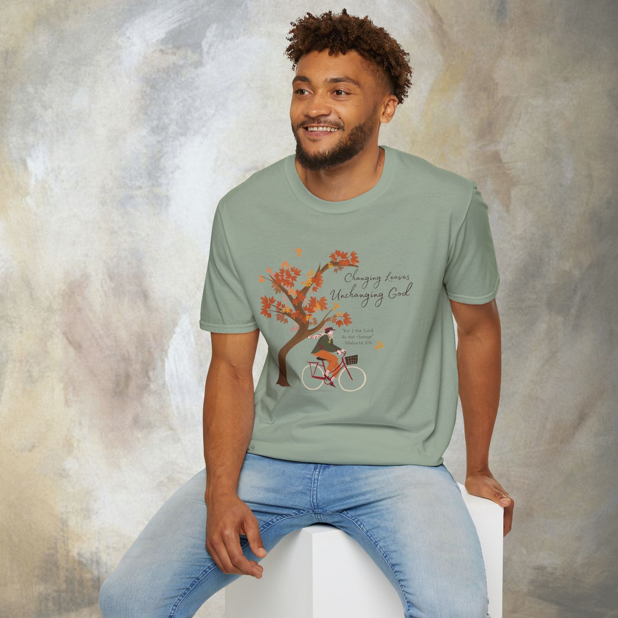 "Changing Leaves, Unchanging God" T-Shirt