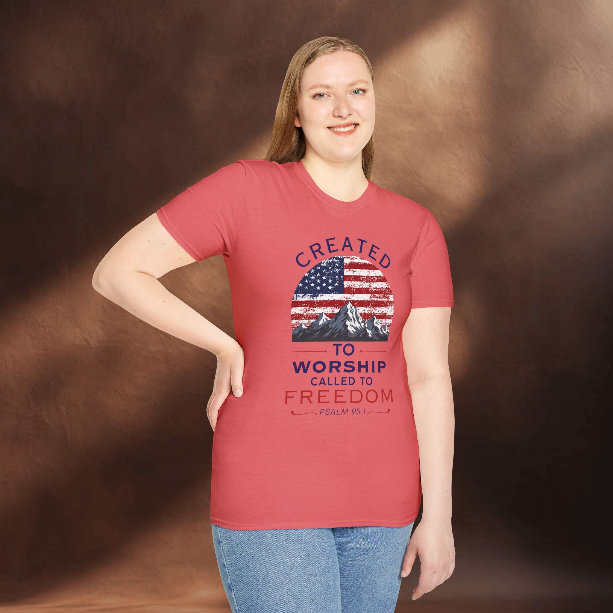 Created to worship called to freedom T-Shirt
