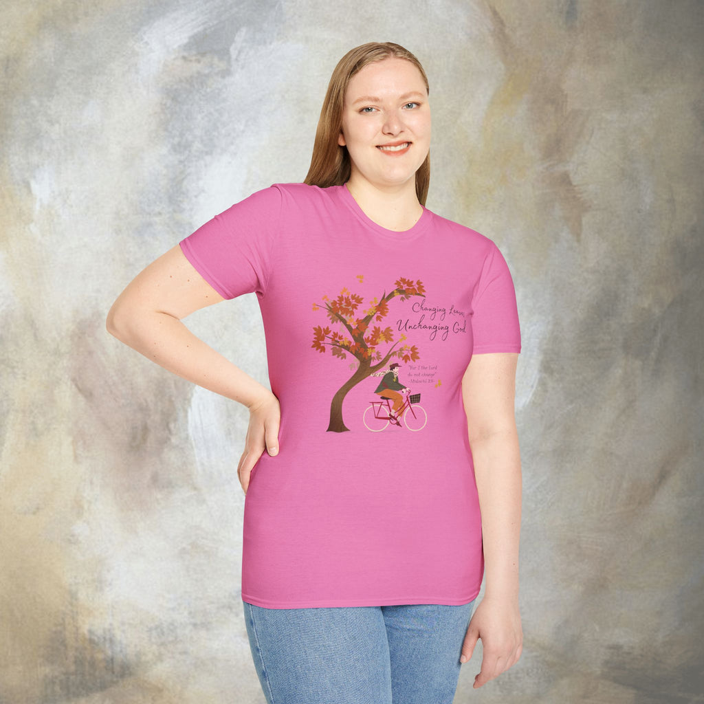 "Changing Leaves, Unchanging God" T-Shirt