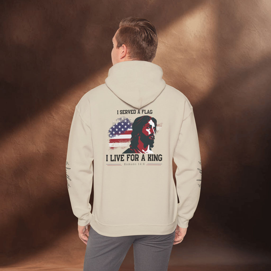 I Live For A King Hoodie