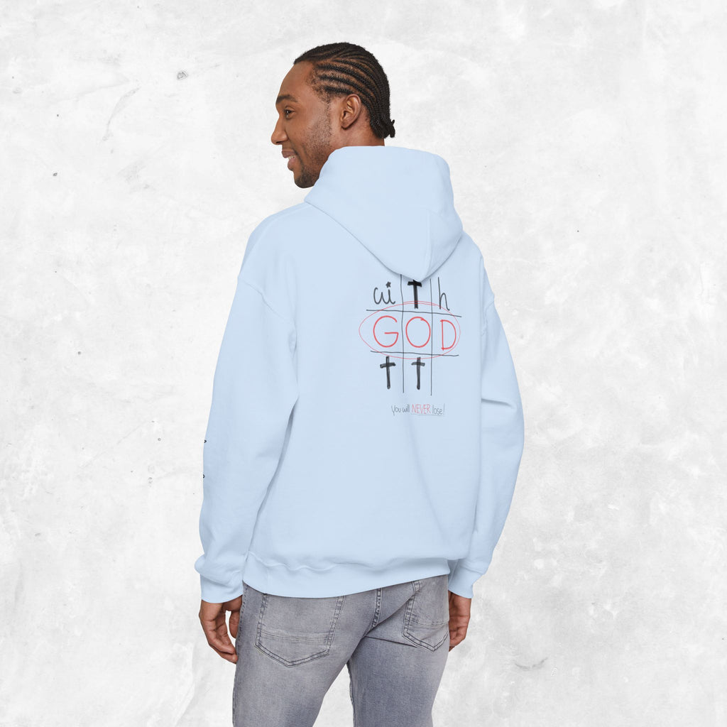 With God you will never lose hoodie