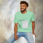 Teacher T-Shirt — “My Classroom Runs On Grace, Love & Prayer” Graphic Tee
