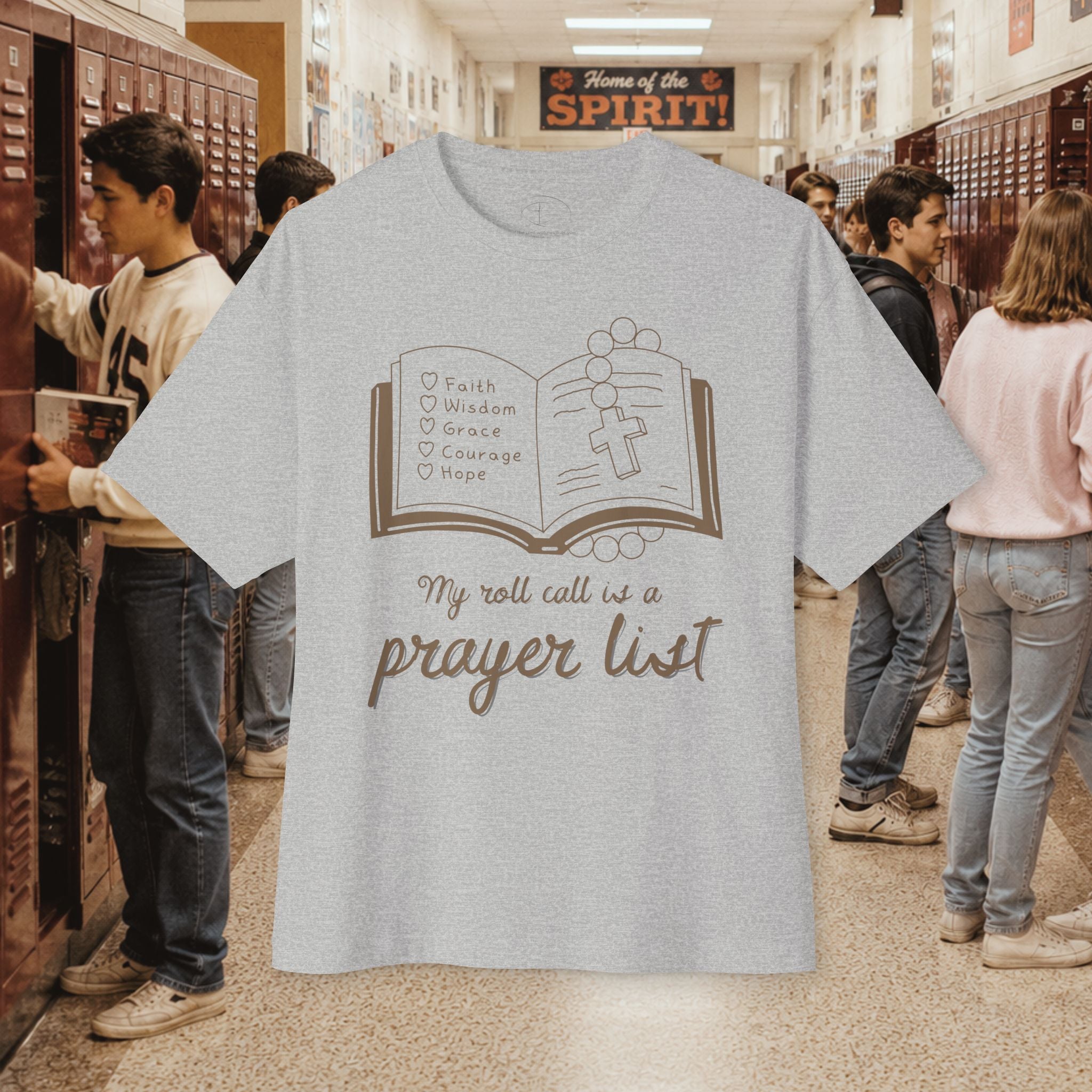 My Roll Call Is a Prayer List Oversize T-Shirt