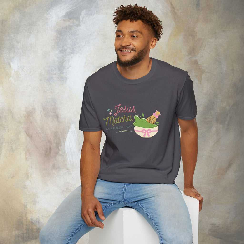 Jesus, Matcha and a peaceful mind T-shirt