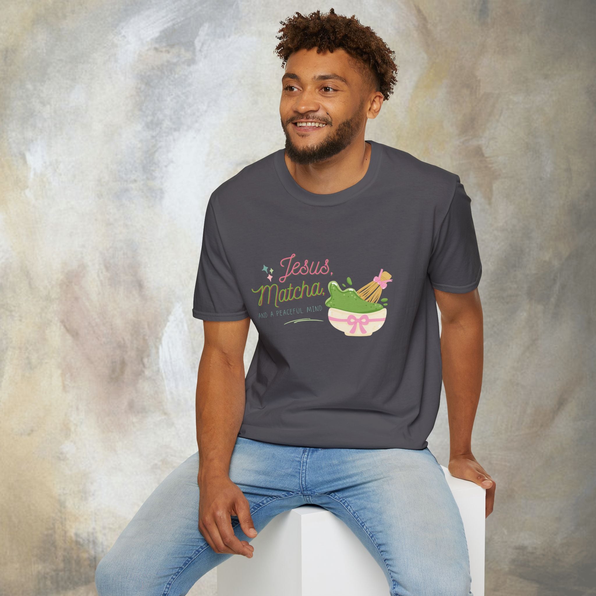 Jesus, Matcha and a peaceful mind T-shirt