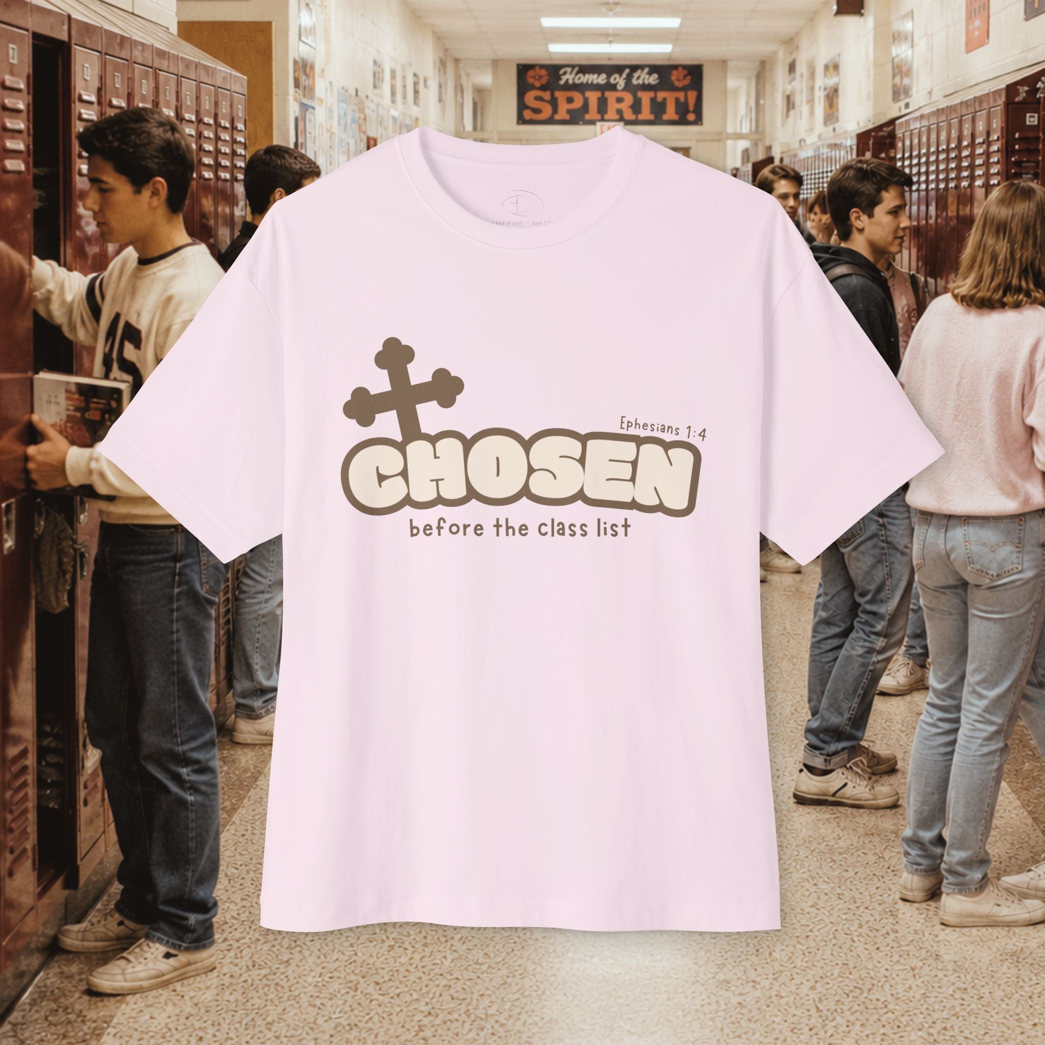 "Chosen before the class list" Oversized T‑Shirt