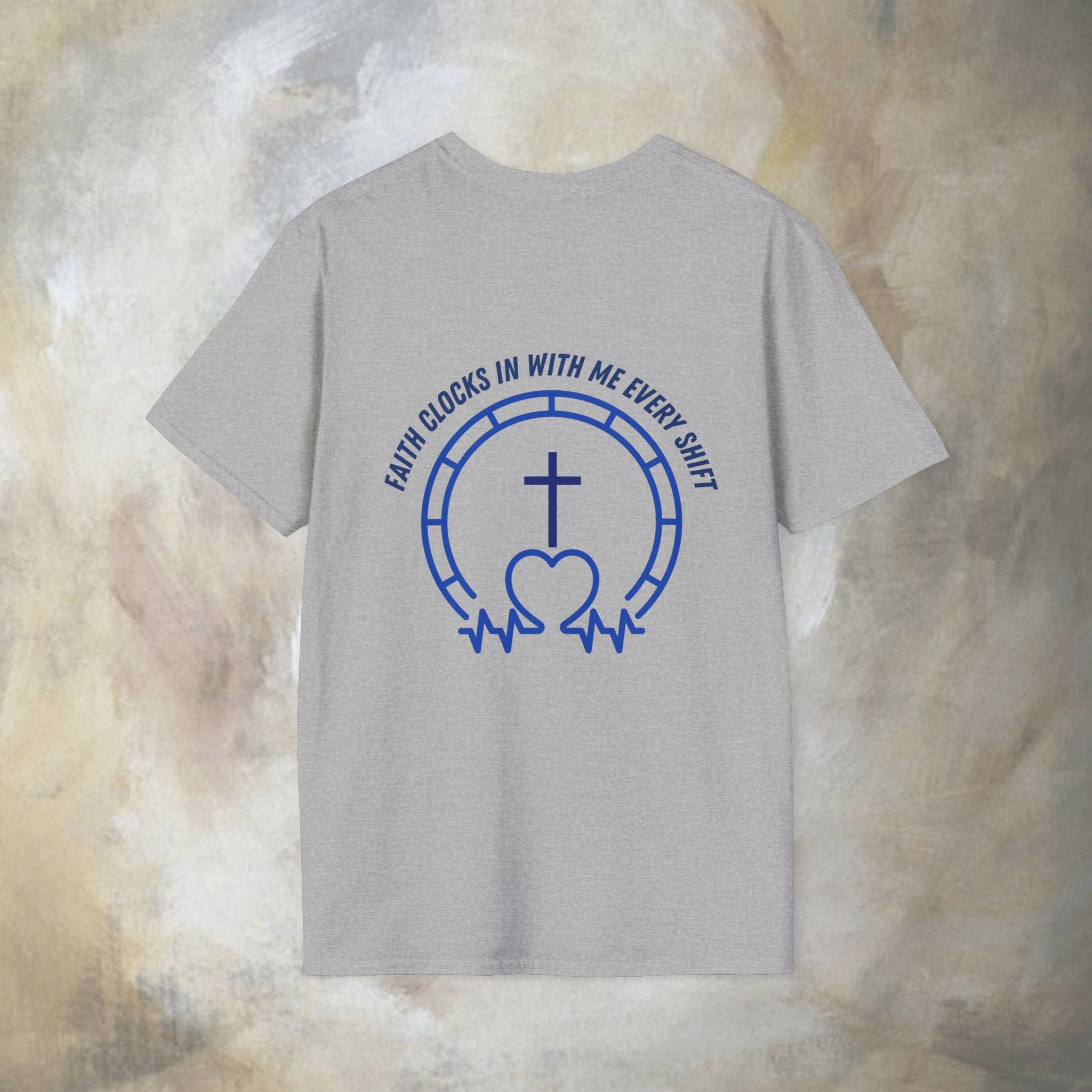 Faith clocks in with me every shift T-Shirt
