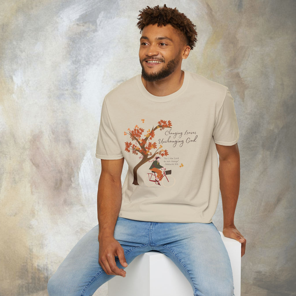 "Changing Leaves, Unchanging God" T-Shirt