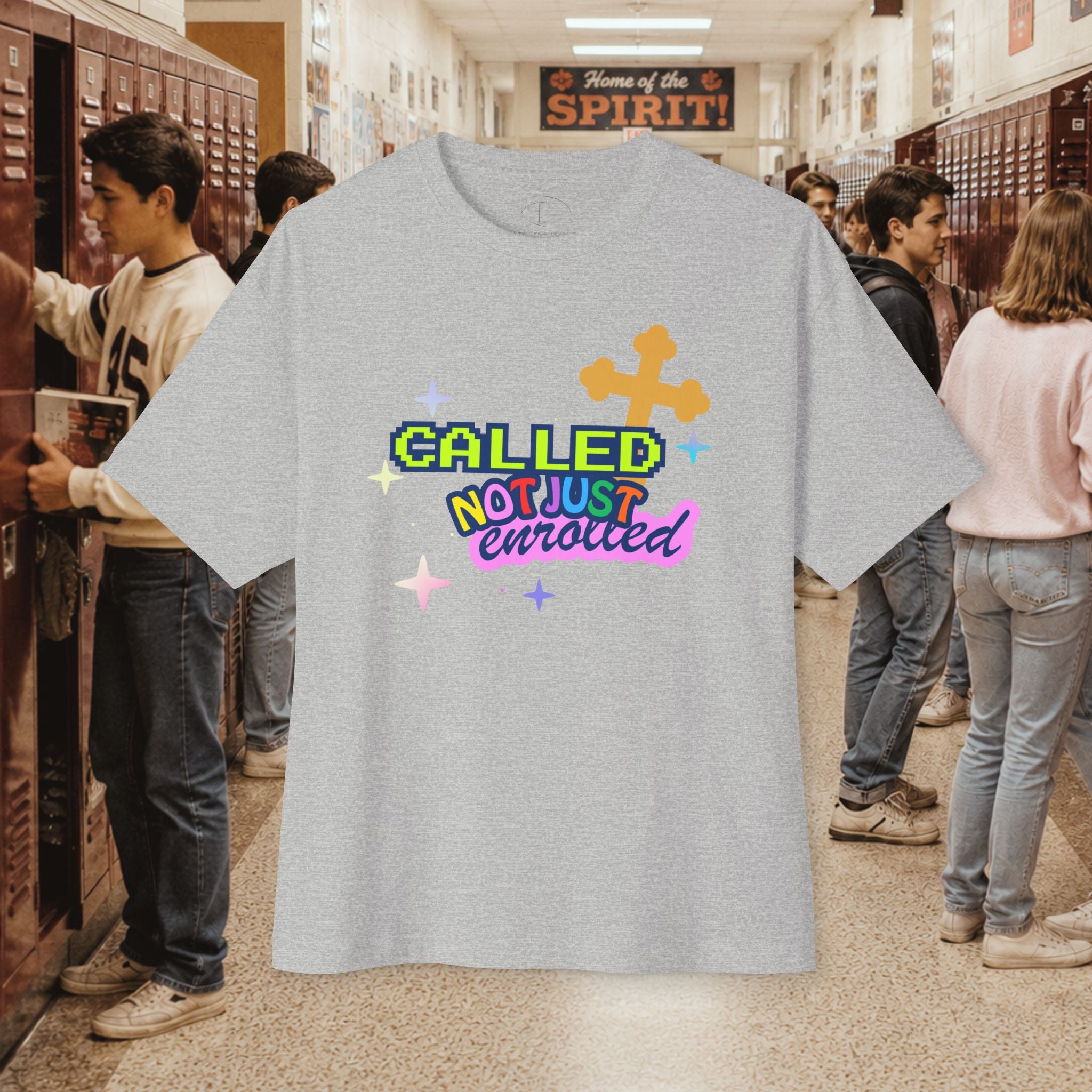 Called Not Just Enrolled Graphic oversized Boxy T-Shirt