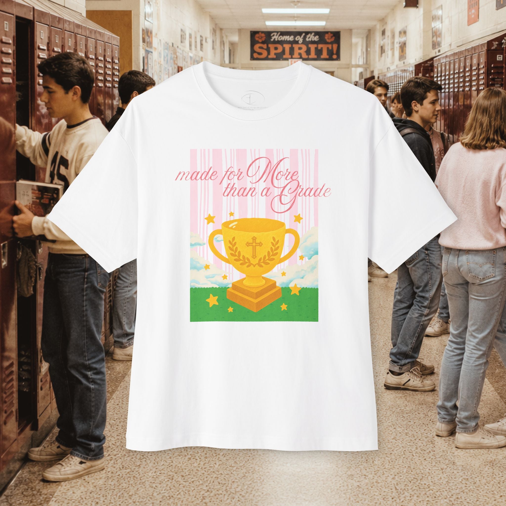 Made for More Than a Grade Oversized Boxy T-Shirt