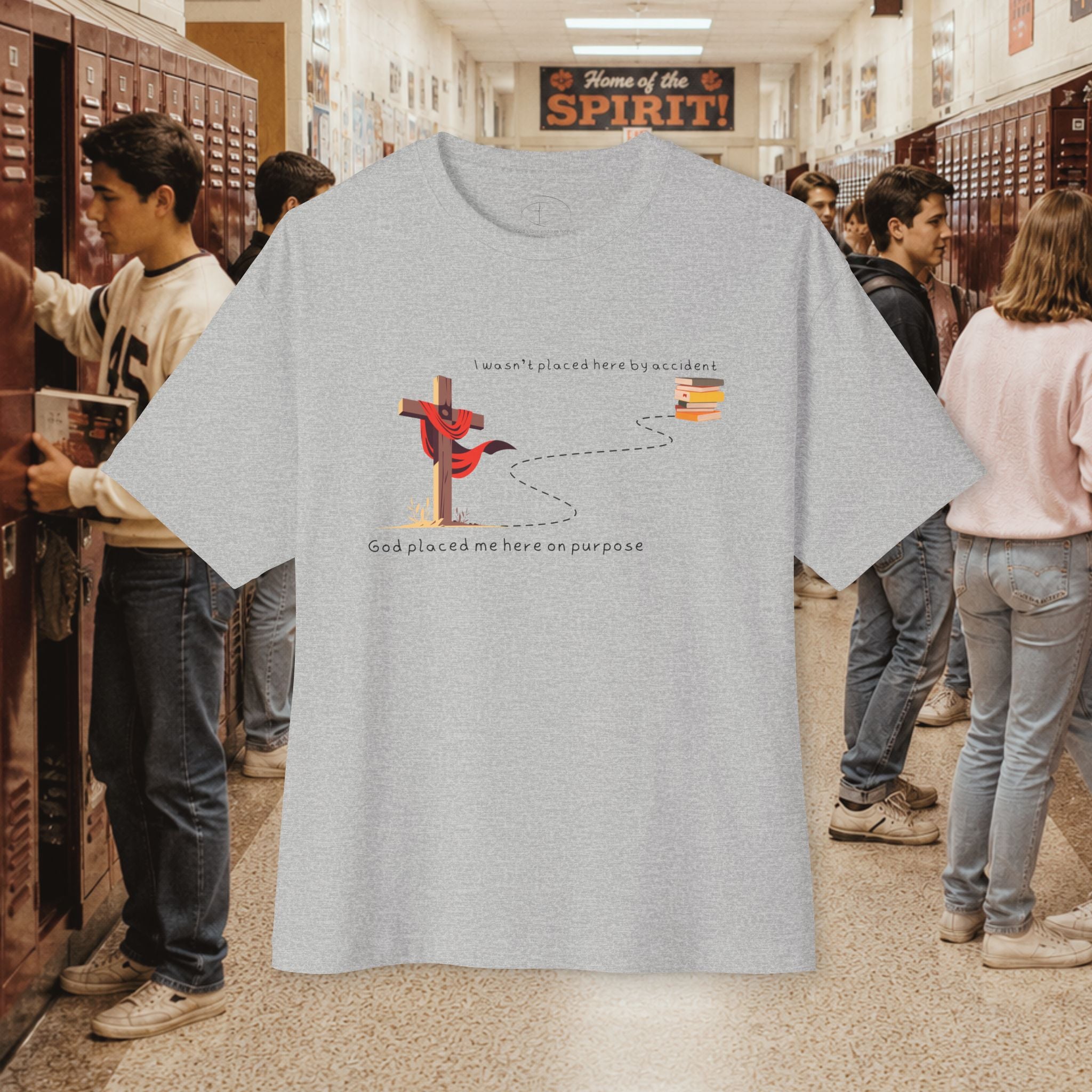 I Wasn’t Placed Here by Accident Oversized T-Shirt