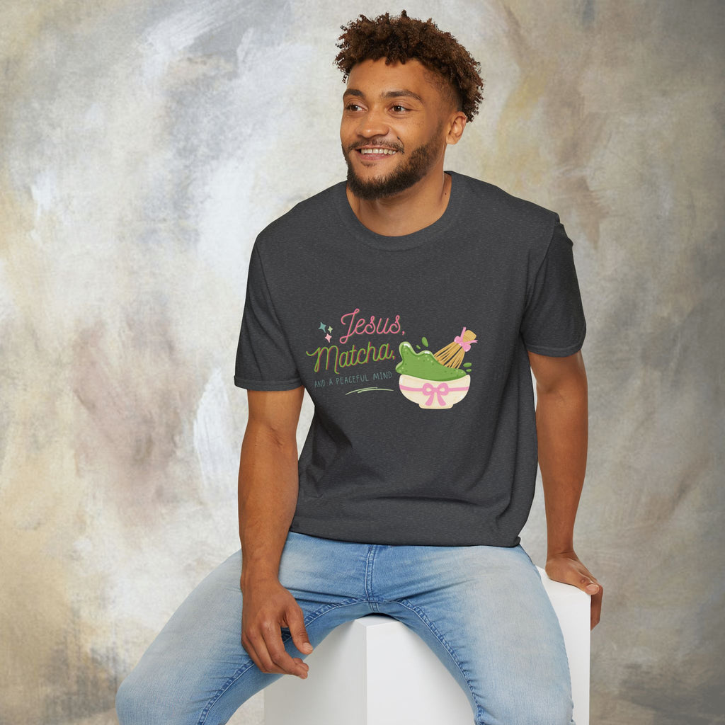Jesus, Matcha and a peaceful mind T-shirt
