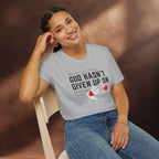 Every Case file is a person God hasn't given up in- Neither will I - T-Shirt