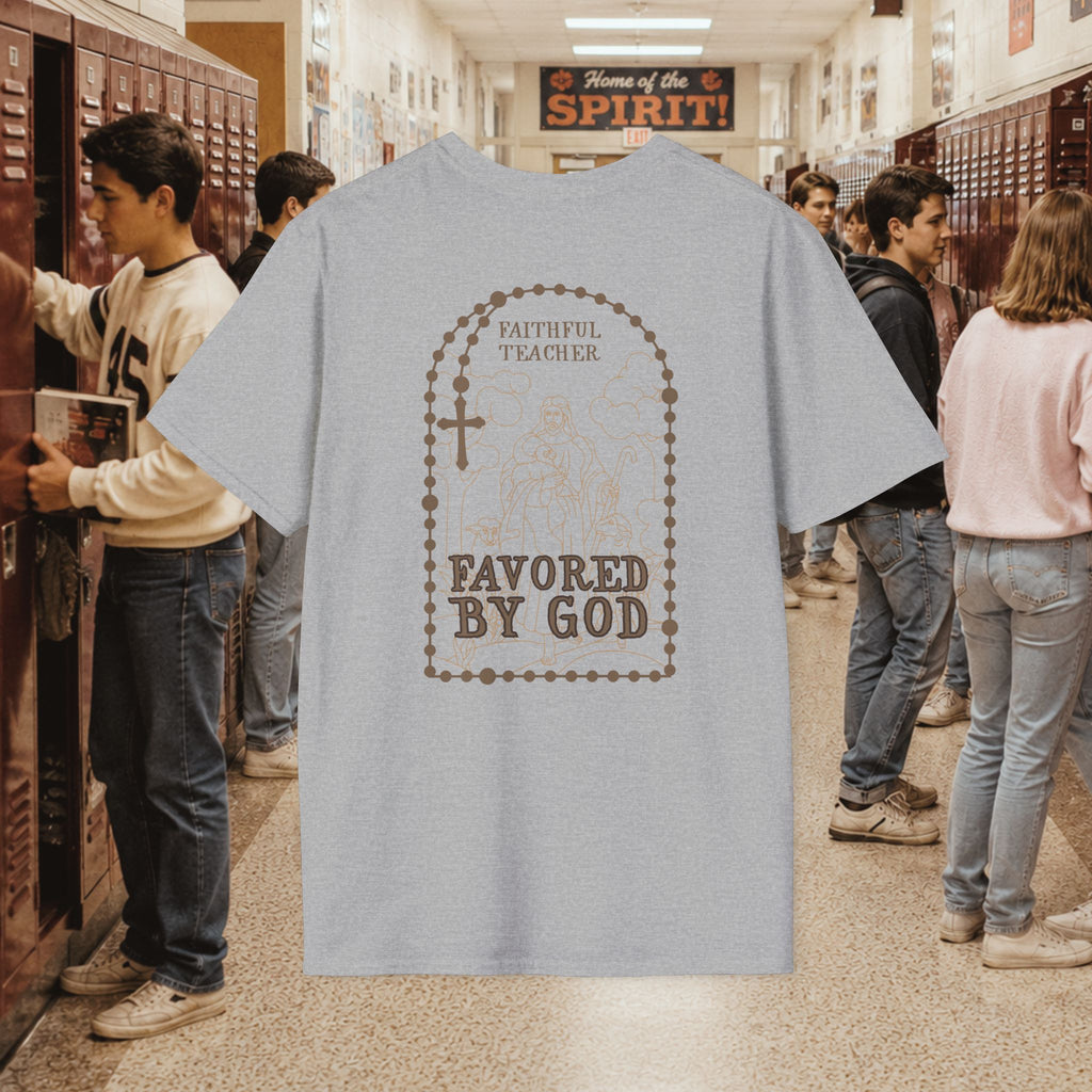 Faith Within T-Shirt — Inspirational Christian Script Tee
