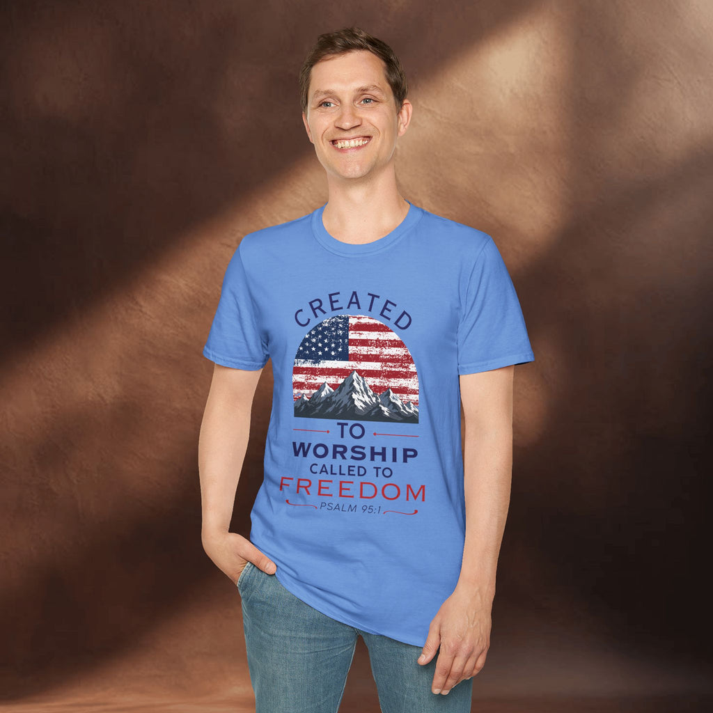 Created to worship called to freedom T-Shirt