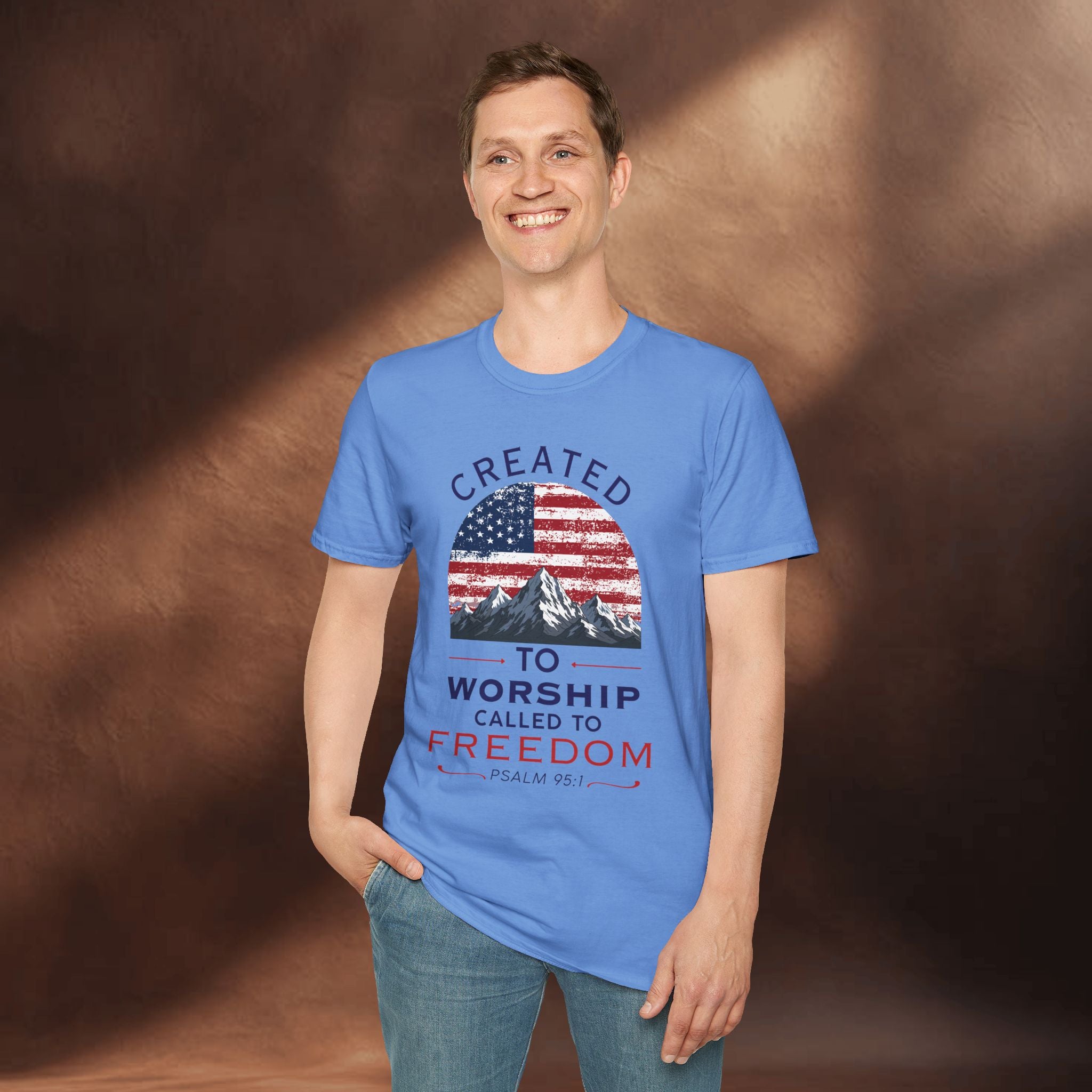 Created to worship called to freedom T-Shirt