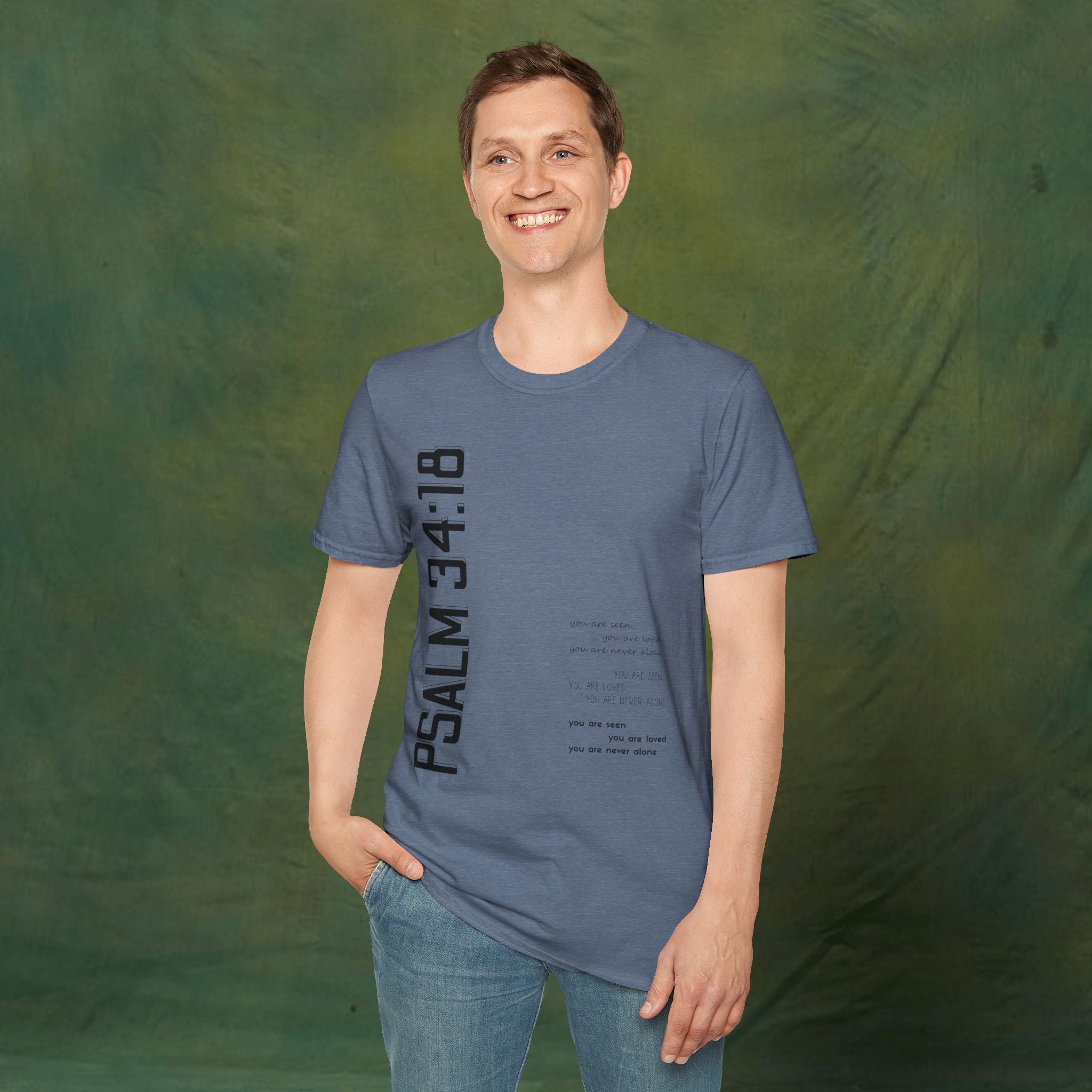 Psalm 34:18 T-Shirt