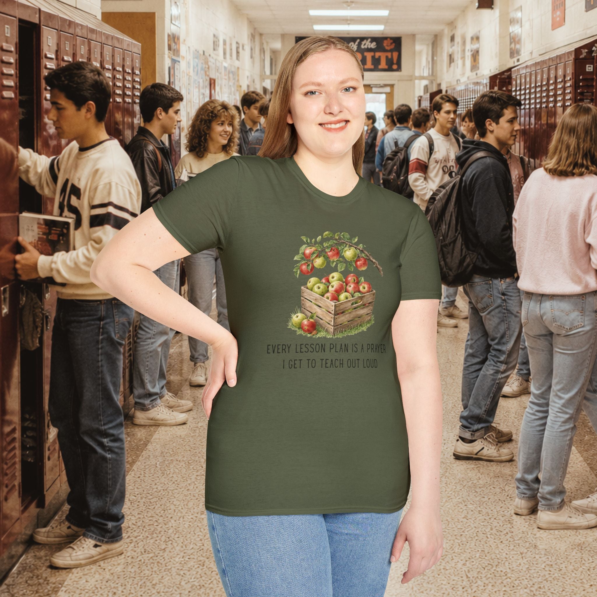 Every Lesson Plan Is a Prayer I Get to Teach Out Loud T-Shirt