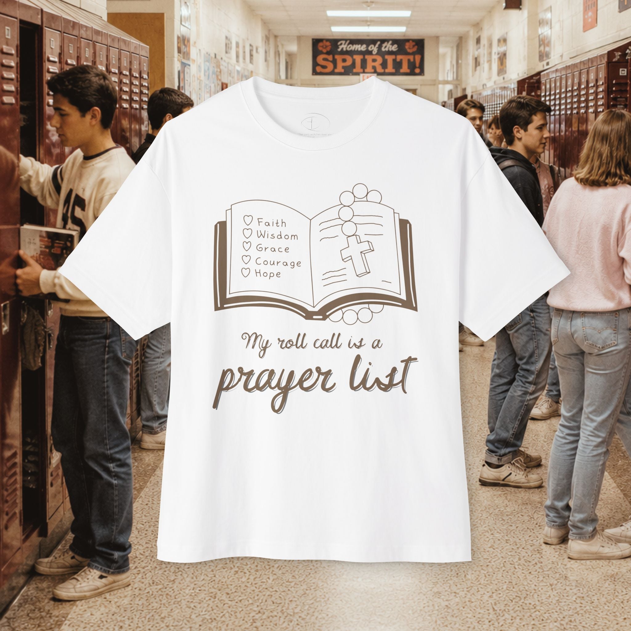 My Roll Call Is a Prayer List Oversize T-Shirt