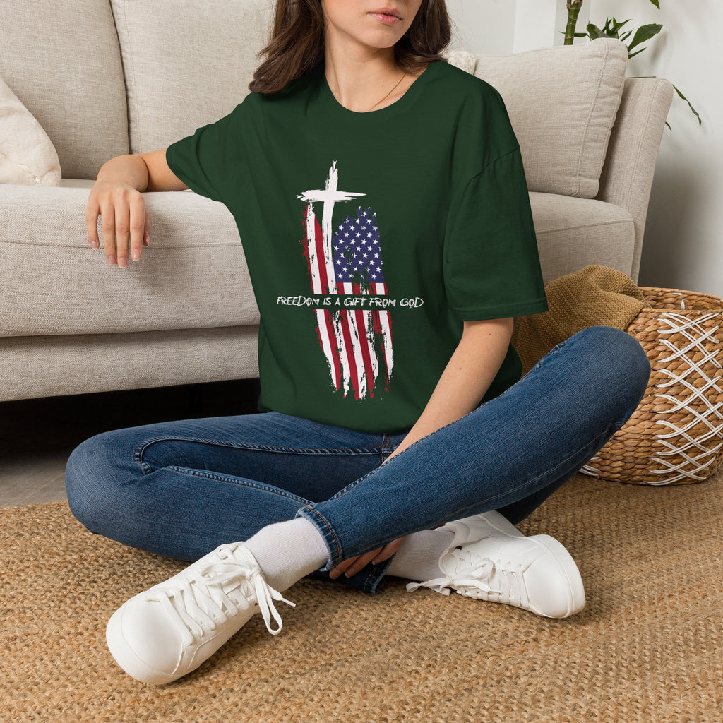 Freedom is a gift from God T-shirt