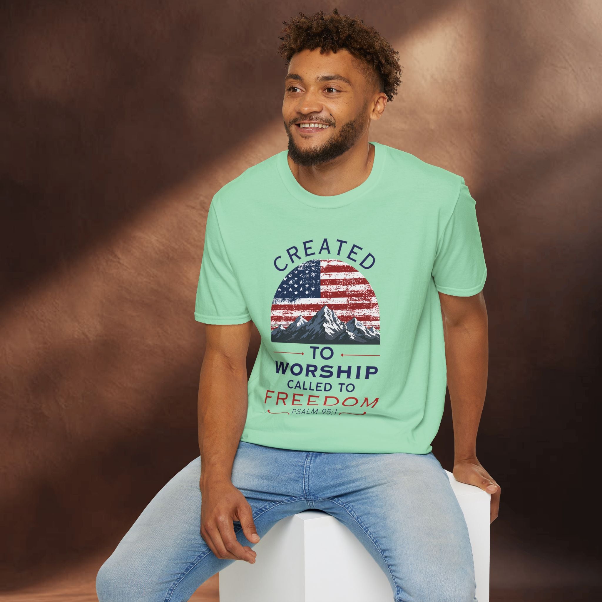 Created to worship called to freedom T-Shirt