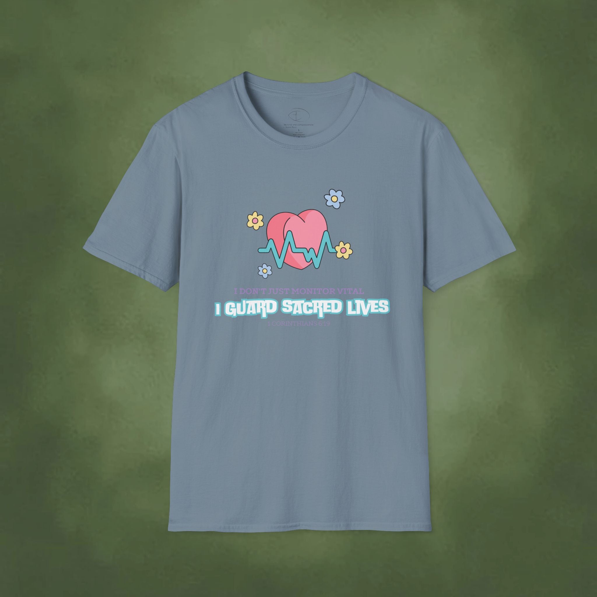 I guard sacred lives - Corinthians 6:19 T-shirt